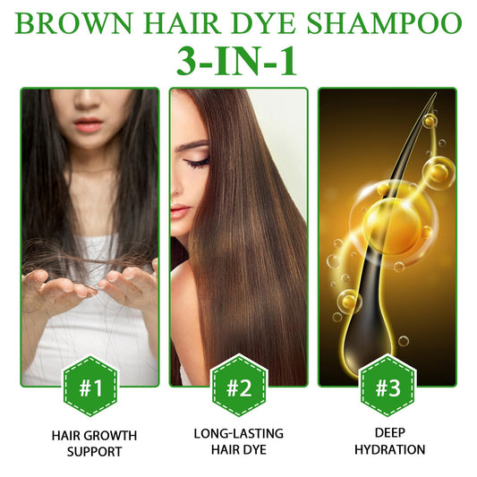 Frovetani 3-in-1 hair-dye-shampoo-application for at-home use.