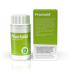 Fructaid capsules with water before a meal for fructose digestion