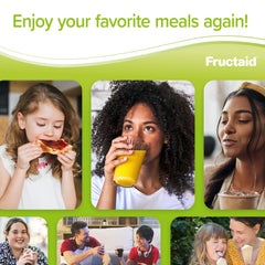 Fructaid label close-up noting the glucose isomerase enzyme