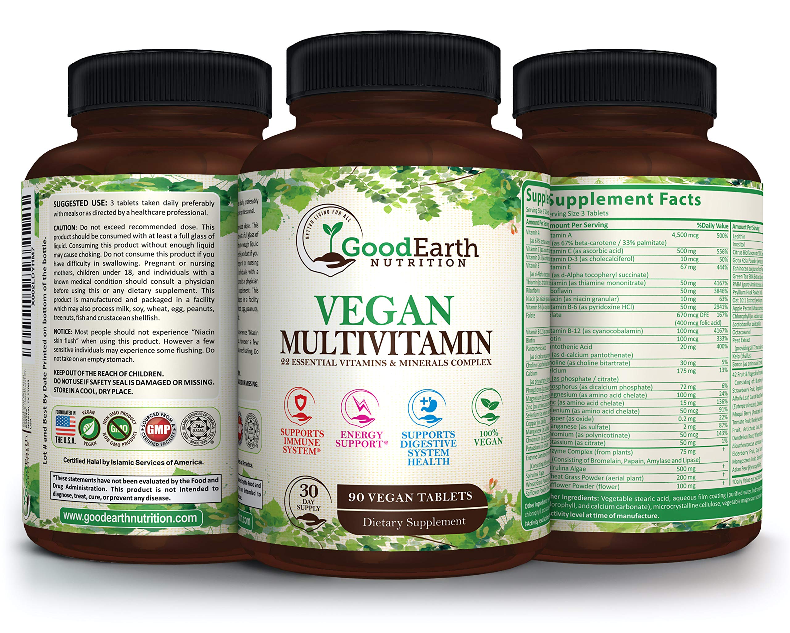 Proprietary blend of 42 fruits and vegetables