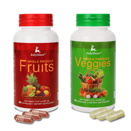Balance of Natural Fruit & Veggies supplement bottle and packaging