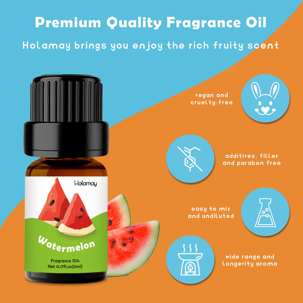 Diffuser oil blends featuring coconut, strawberry, mango and pineapple
