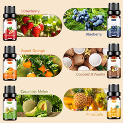 Strawberry essential oil bottle, 10ml