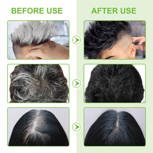FSLHCY gray hair coverage shampoo creates rich foam for even color