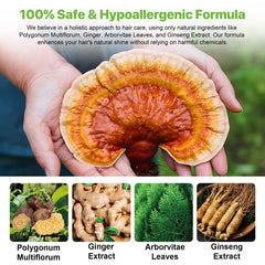 FSLHCY Instant Hair Dye herbal formula in a mild color care blend