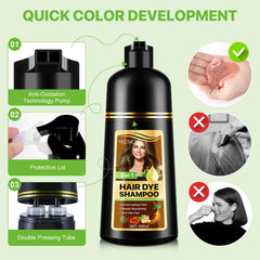 FSLHCY Instant Nature Herbal 3in1 soft shiny hair after use