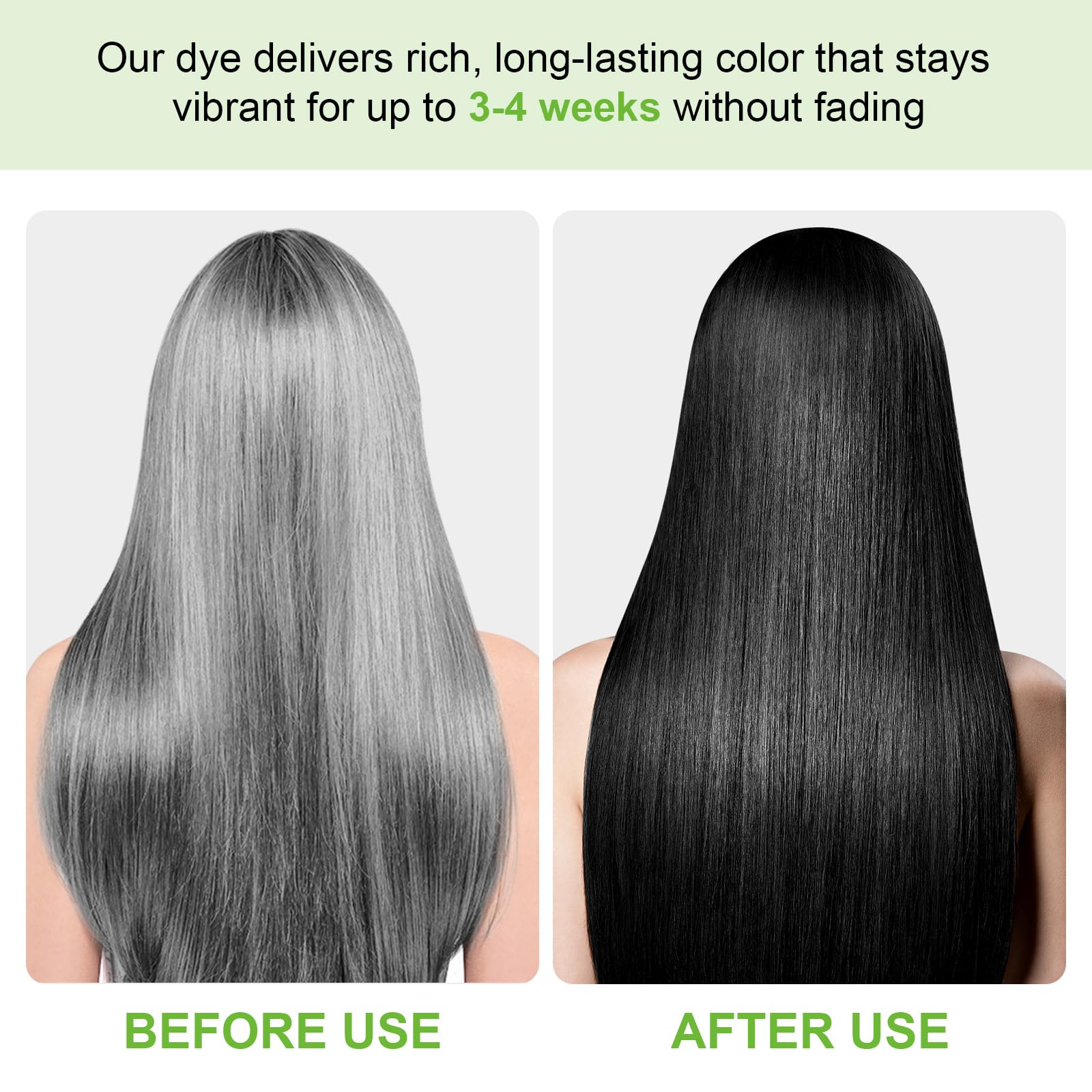 FSLHCY color lasting 3–4 weeks under regular use
