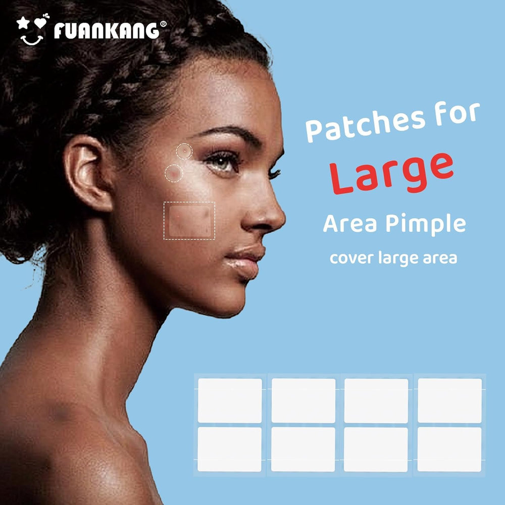 Four-color FUANKANG patches suitable for makeup looks and various occasions.