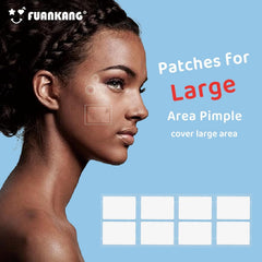 Four-color FUANKANG patches suitable for makeup looks and various occasions.