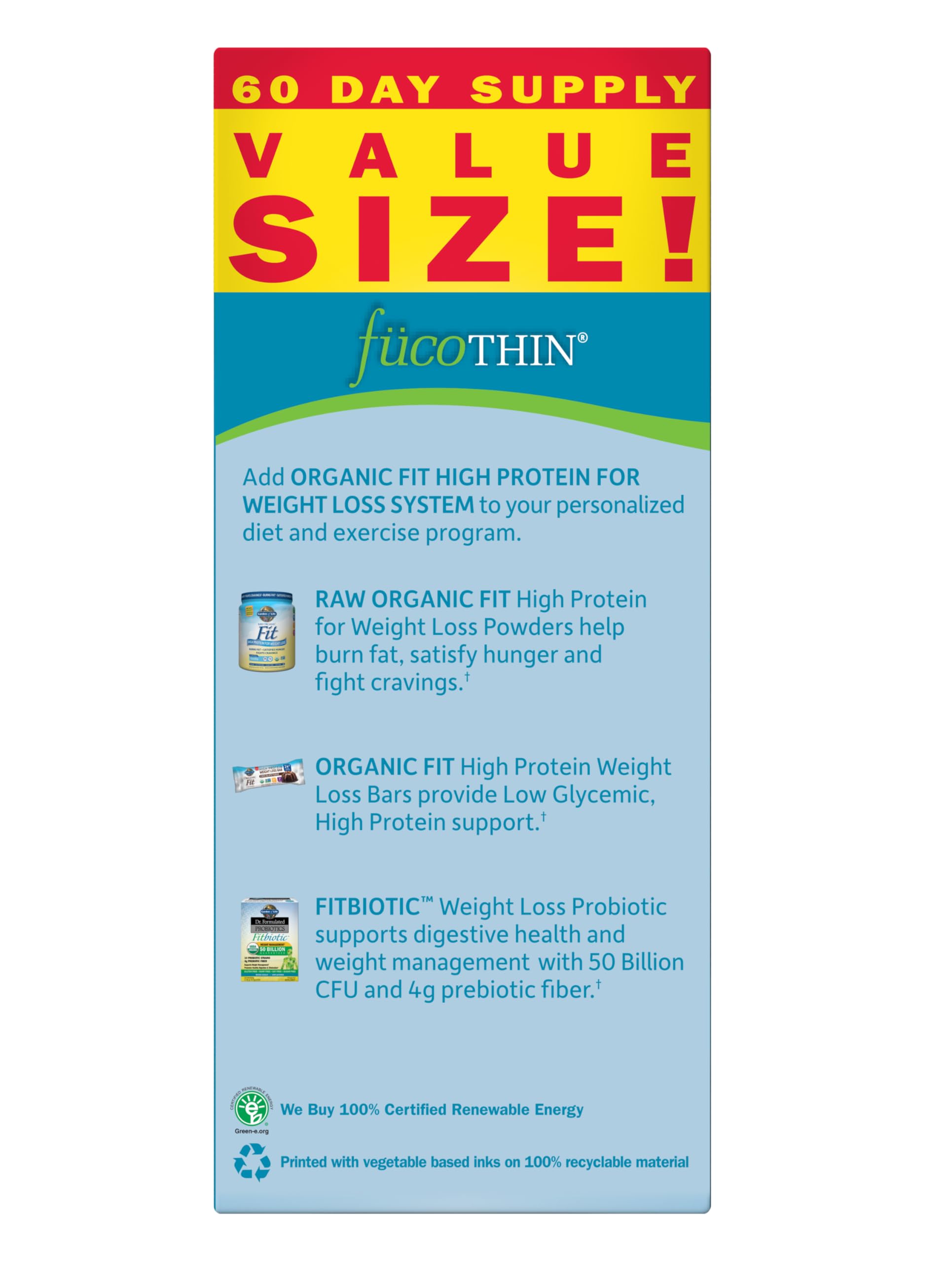 fucoThin packaging with box and branding