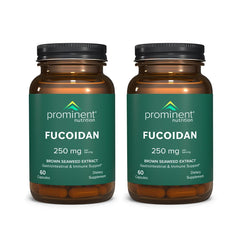 Prominent Nutrition Fucoidan bottle 2-pack front view