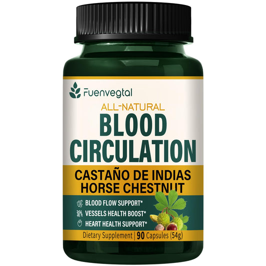 Fuenvegtal Horse Chestnut capsules bottle, 90 count
