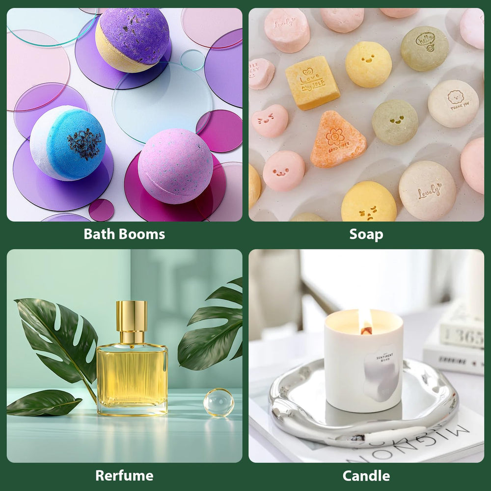 DIY candle and soap making using FUHITIM essential oils