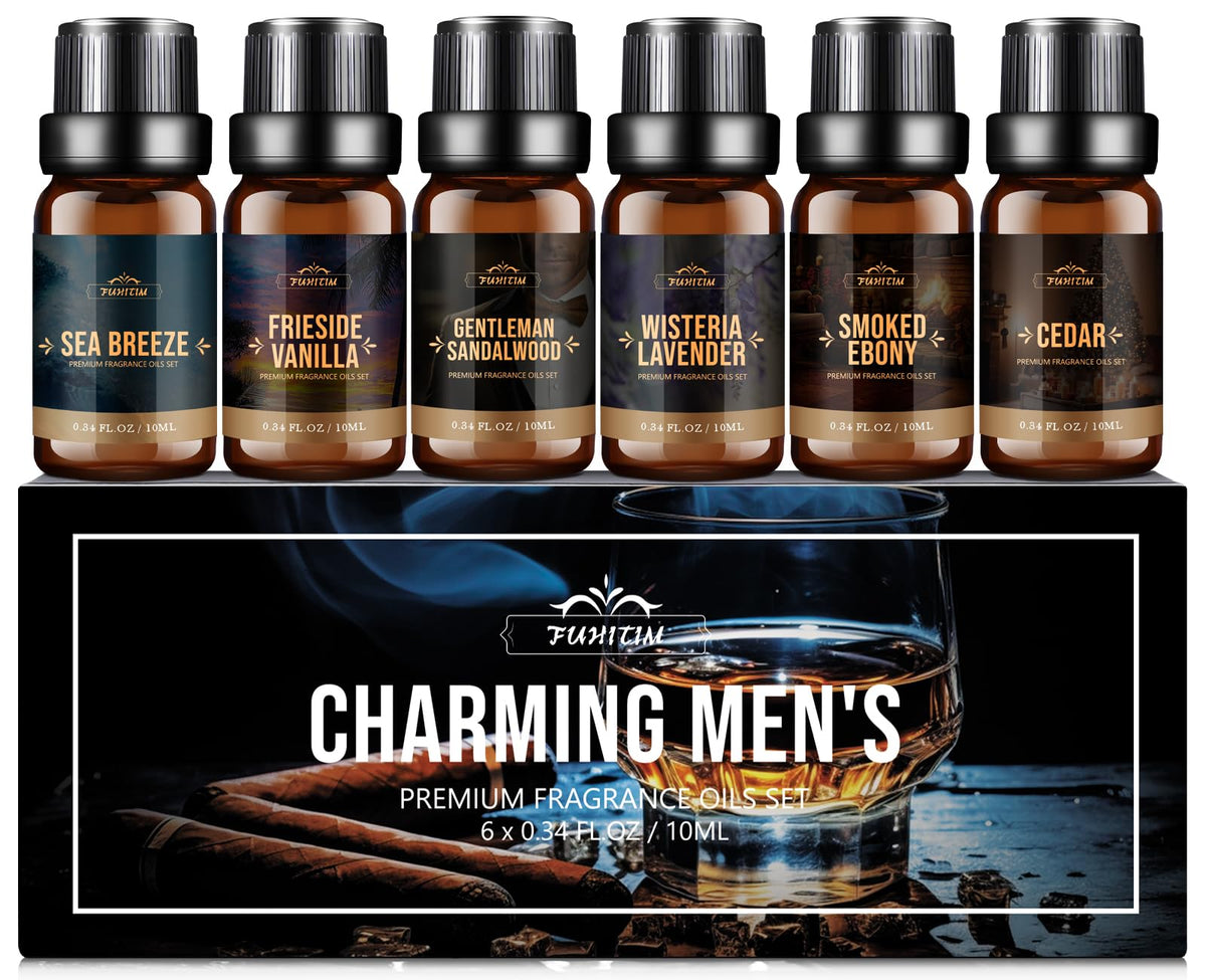 FUHITIM Charming Men's Fragrance Oil Gift Set - hero image