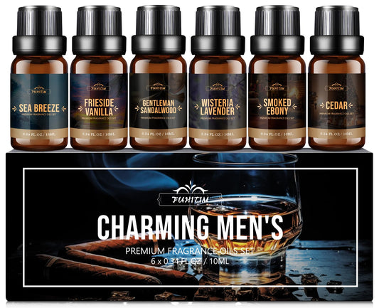 FUHITIM Charming Men's Fragrance Oil Gift Set - hero image