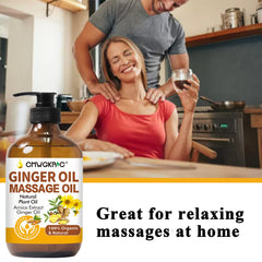 Full-body massage oil for home spa