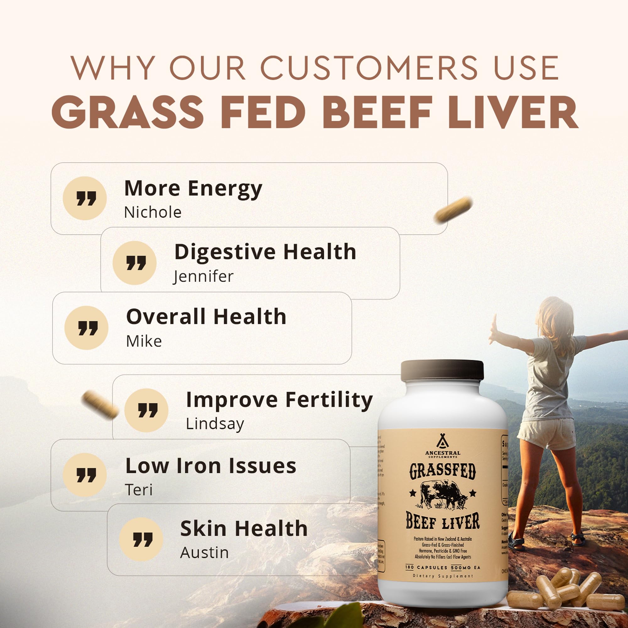 Liver supplement promoting energy, digestion, and immunity for full-body wellness