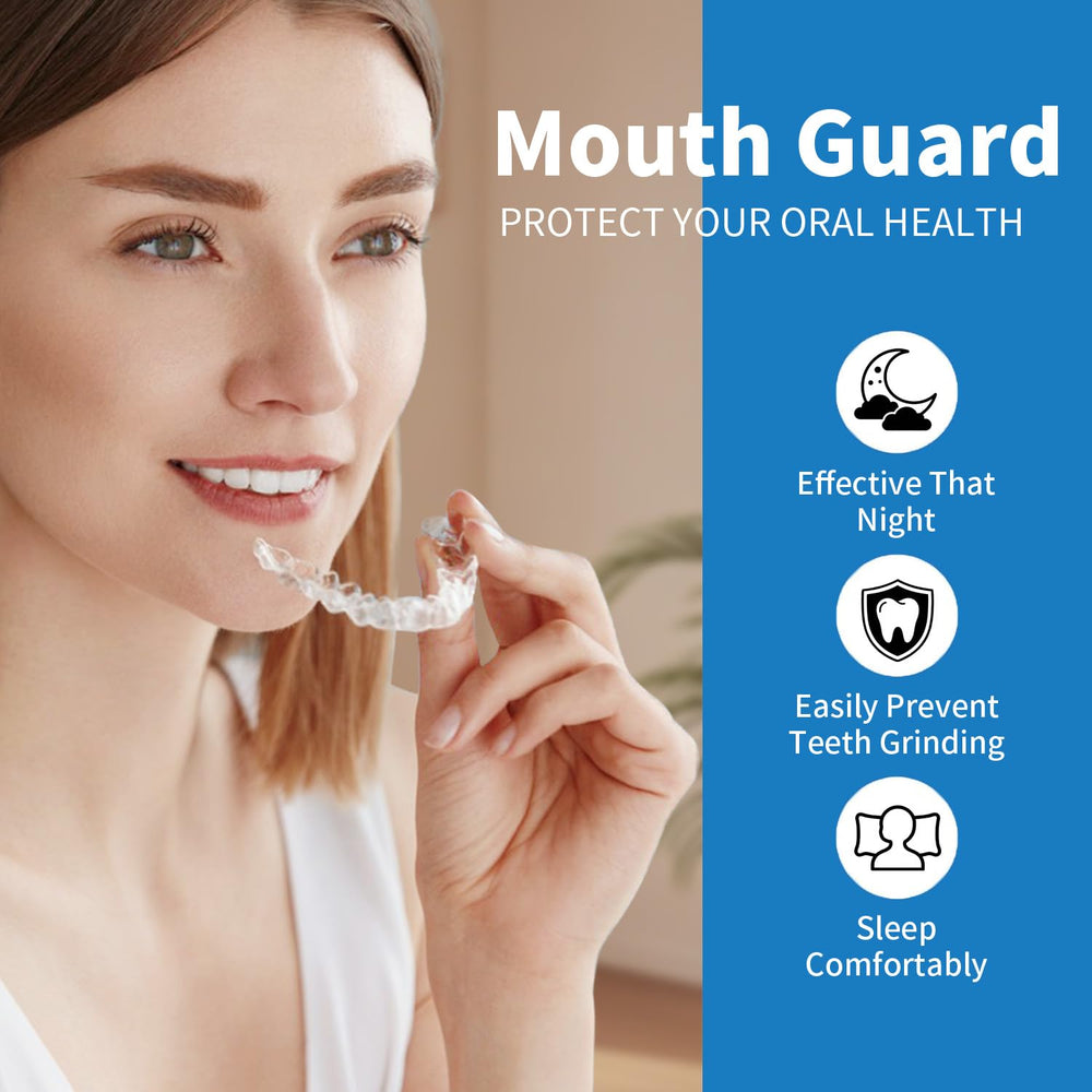 At-home molding instructions for a custom-fit night guard