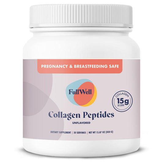 FullWell hydrolyzed collagen powder, grass-fed and pasture-raised