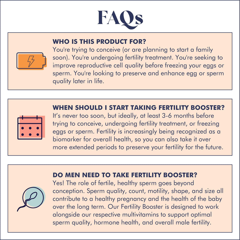 Concept image showing egg quality and sperm health