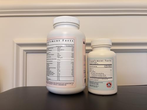 Dietitian formulated fish oil and prenatal vitamin pairing