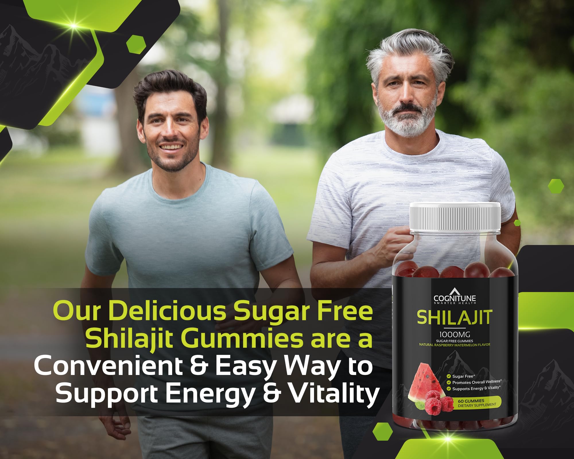 Fulvic acid 5 percent Shilajit gummies image