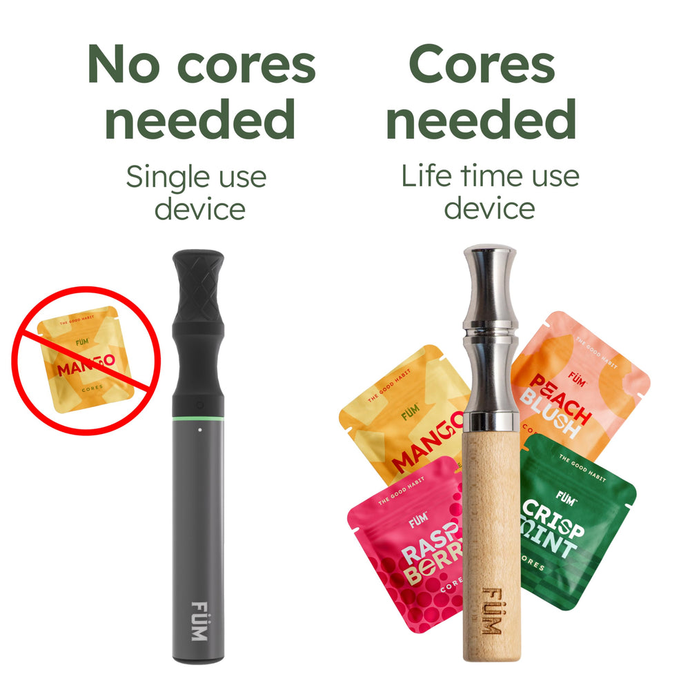 FÜM Zero packaging and box