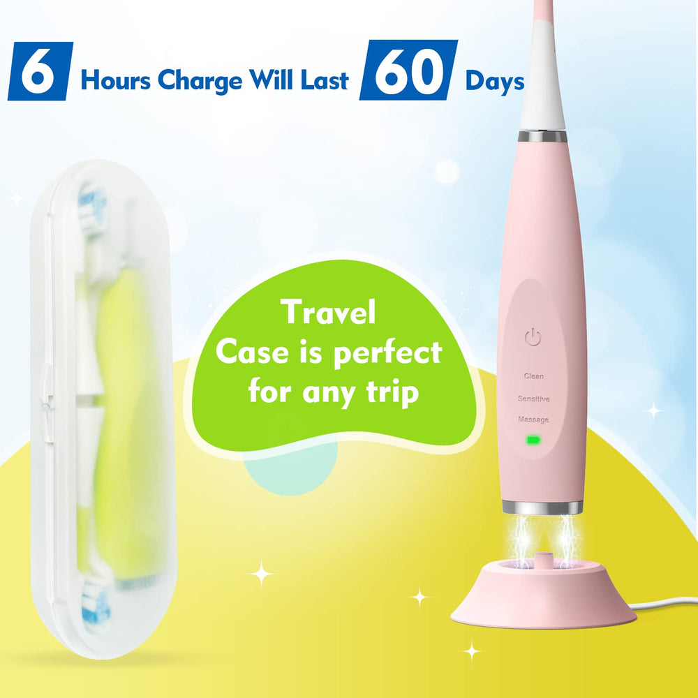 Travel case for FUMEIKANG kids electric toothbrushes 2-pack