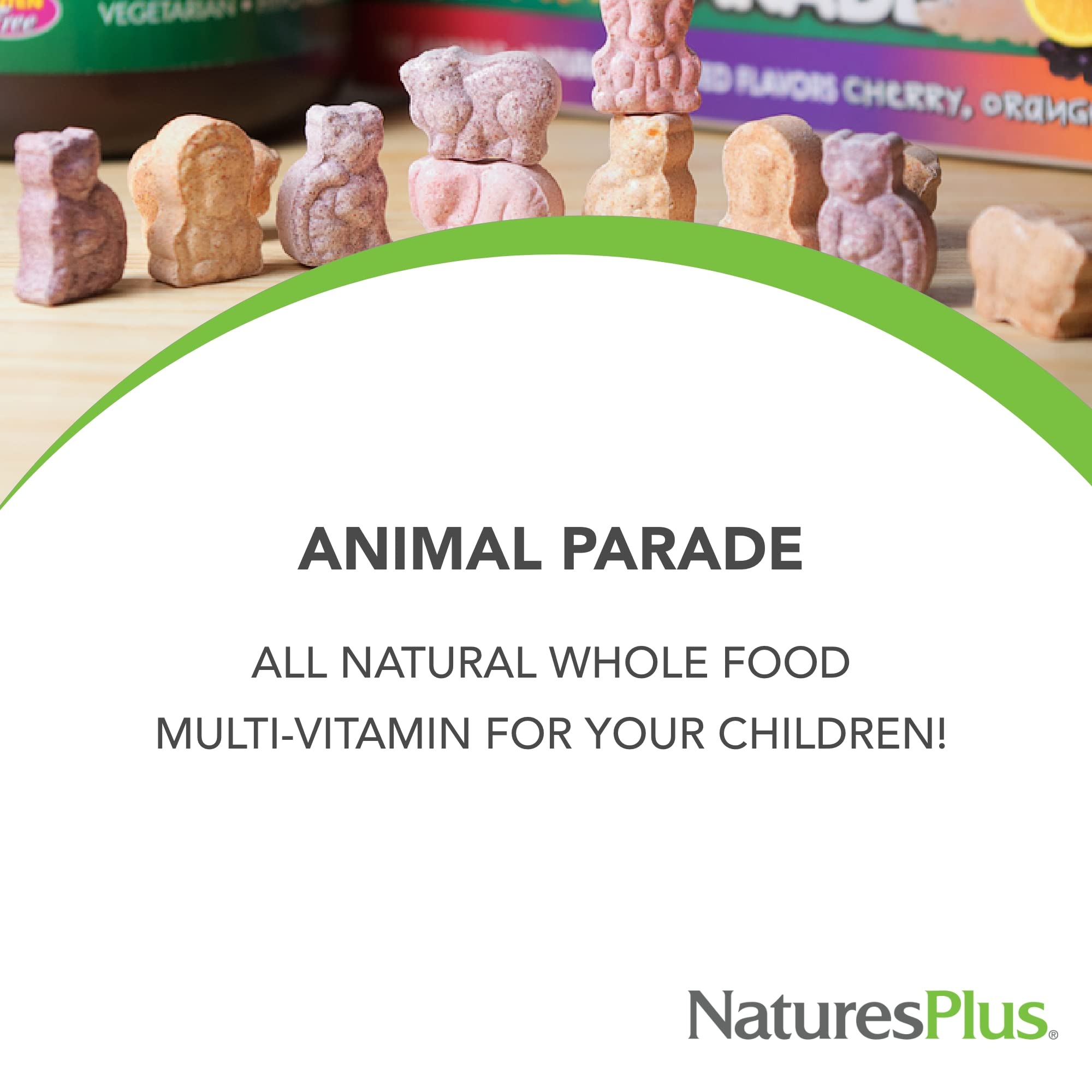 Fun animal-shaped vitamin chews for kids