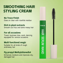 Non-greasy blend from FUNAN wand keeps hair soft and manageable.