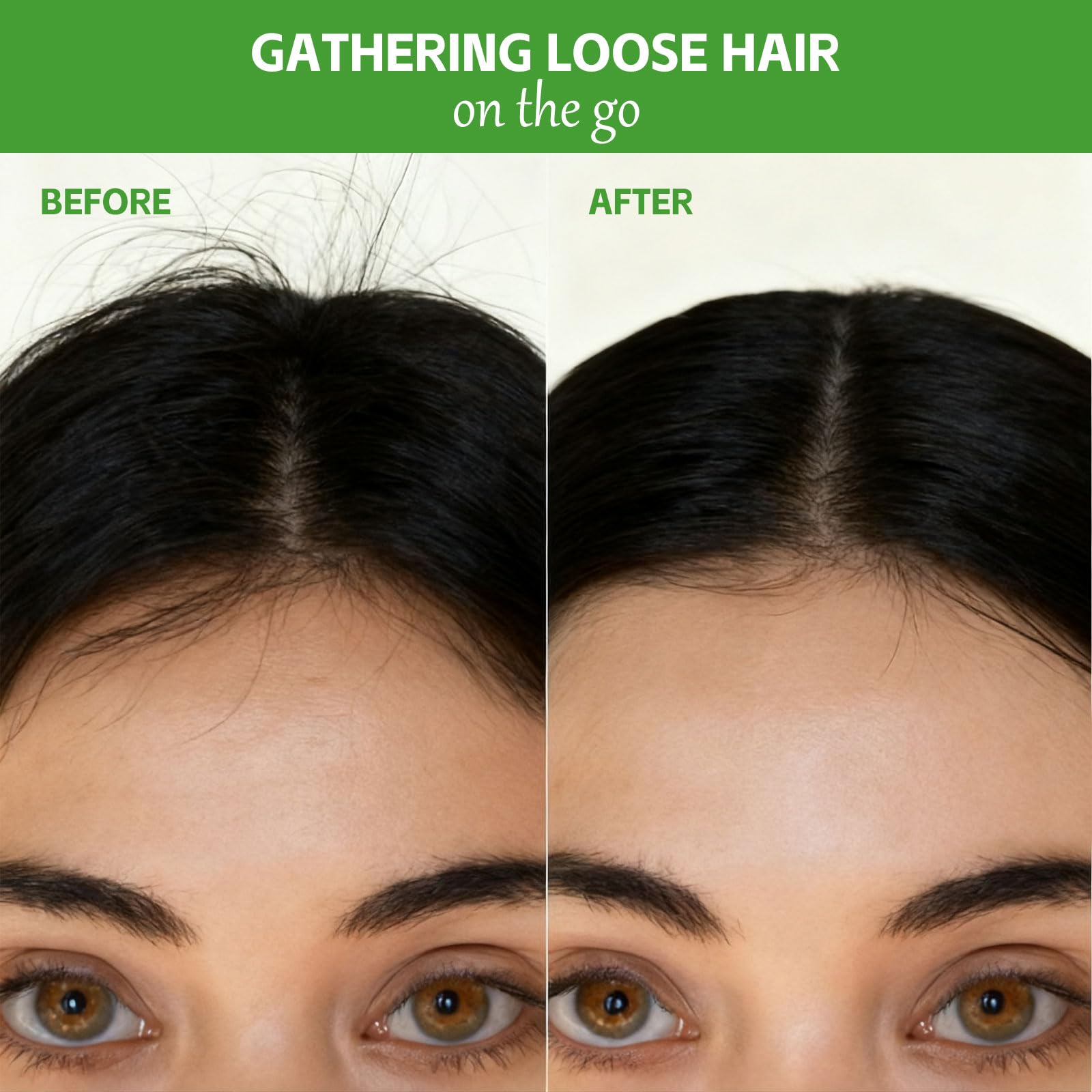 Multi-use tool for frizz control and edge definition with FUNAN wand.