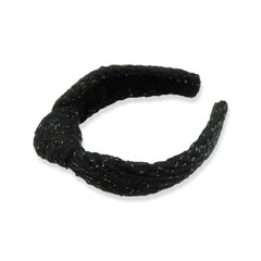 Funcosta knotted headband hand-sewn detail highlights craftsmanship