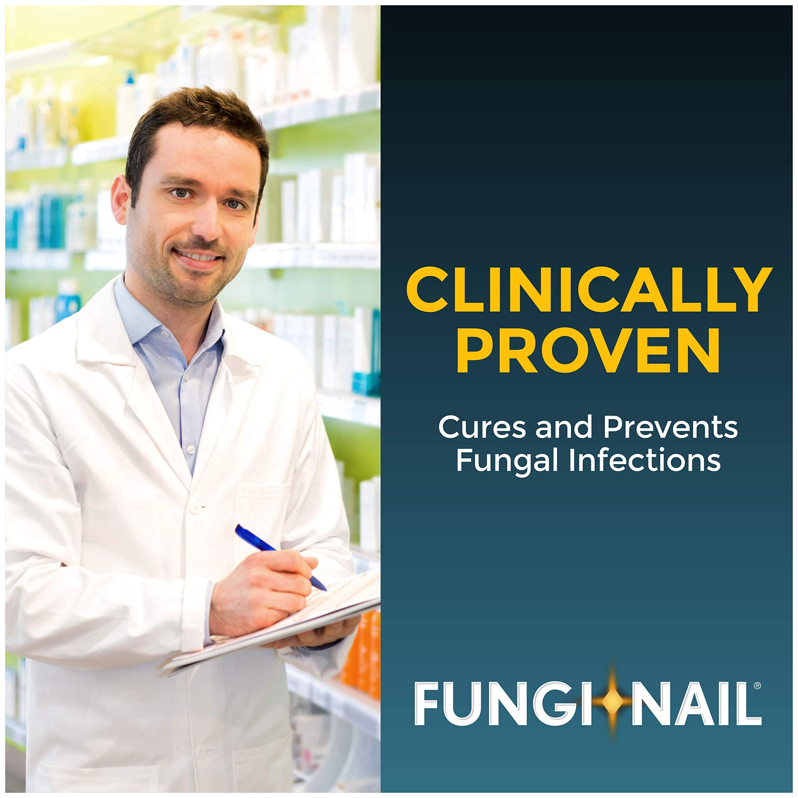 Fungi-Nail ingredients list highlighting five essential oils