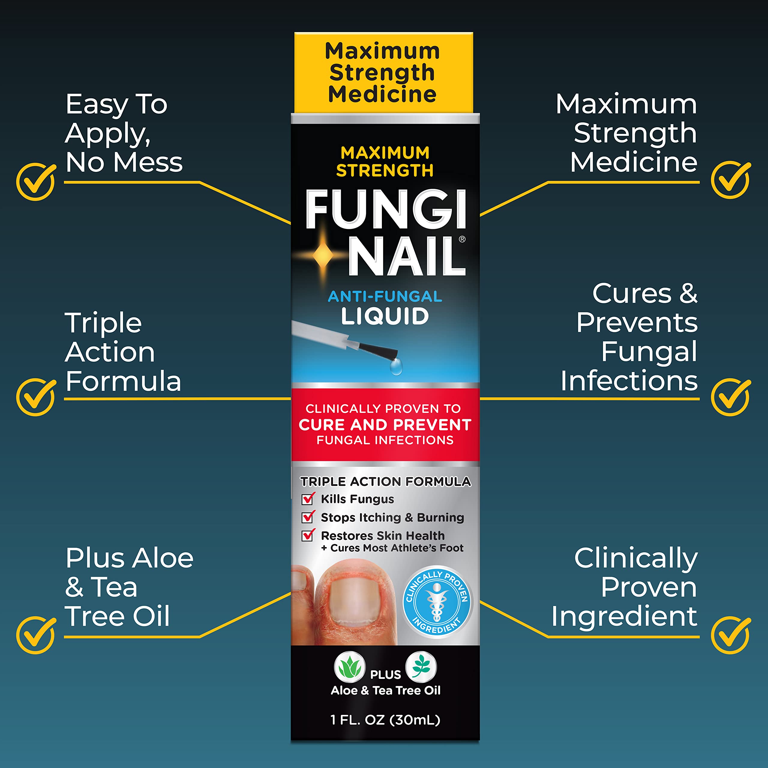 Fungi-Nail pack of 2 image emphasizing value pack