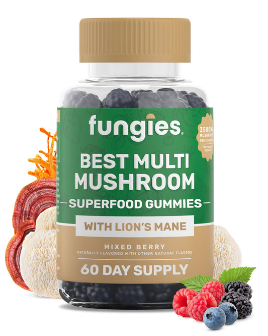 Fungies Multi Mushroom Gummies bottle – front view