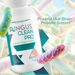 Fungis probiotic fungus inhibitor box and bottle
