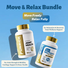 Front view of FUNRICH Glucosamine Chondroitin MSM & Magnesium Complex Set Bottle 2