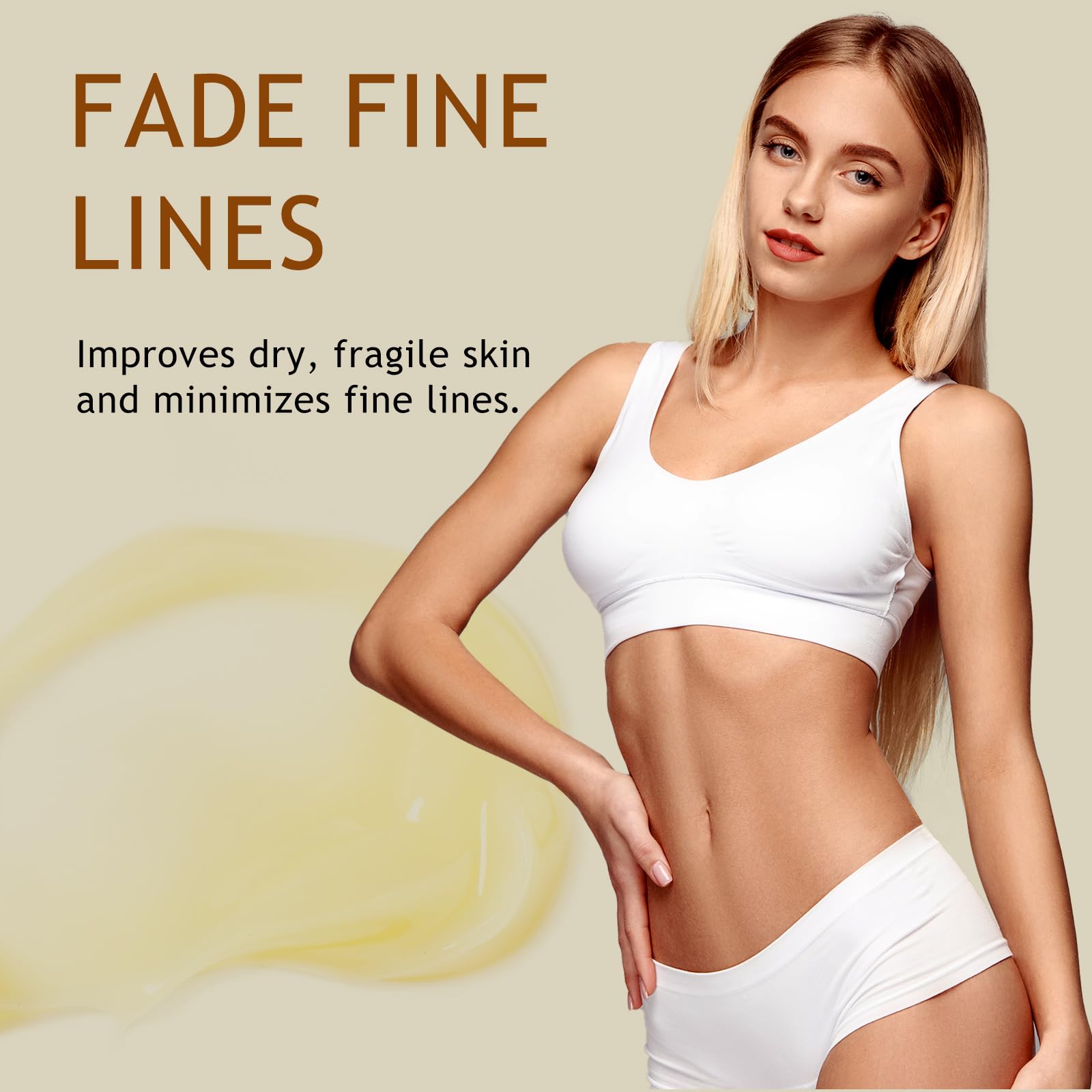 Fuputo B Flat Belly Firming Cream outer packaging label conveying product benefits