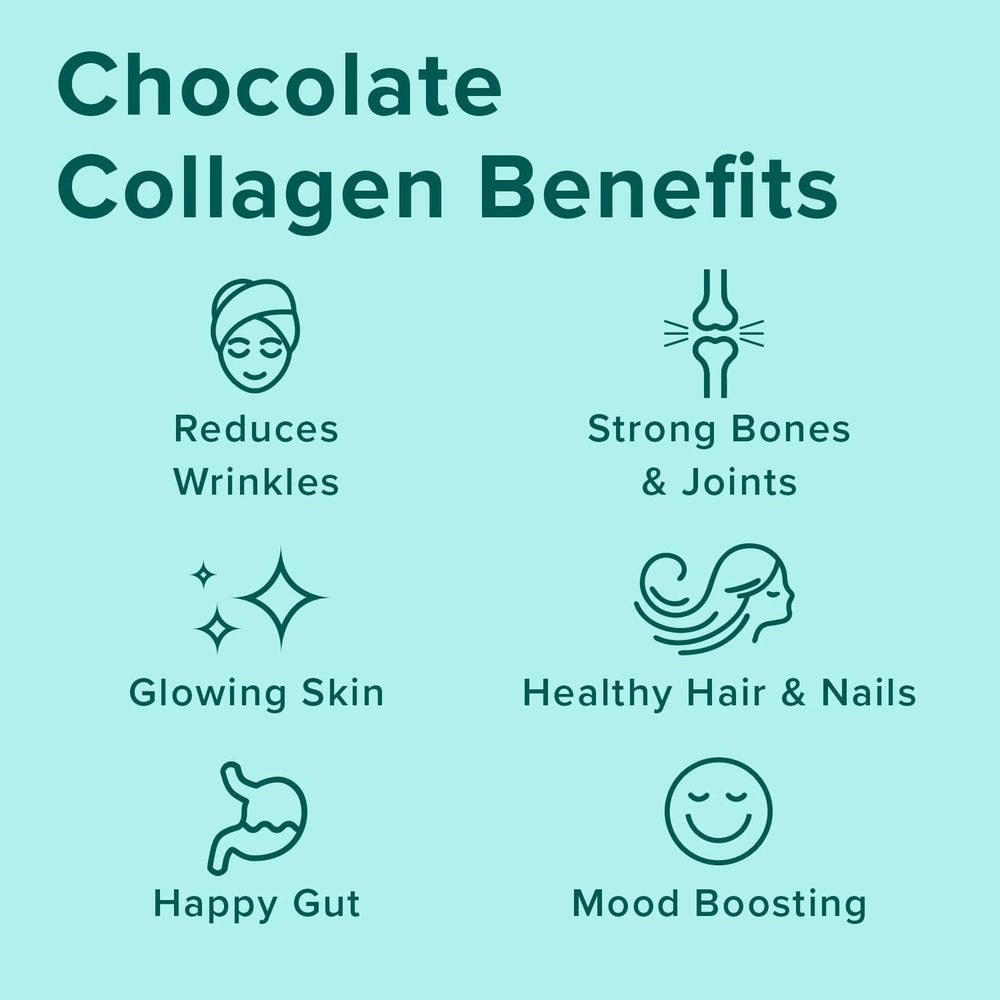 Collagen peptides nutrition profile illustration