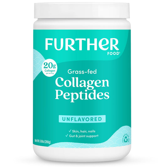 Further Food Collagen Peptides powder jar front view