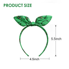 Furutonhe lightweight headband offers comfort for long holiday events