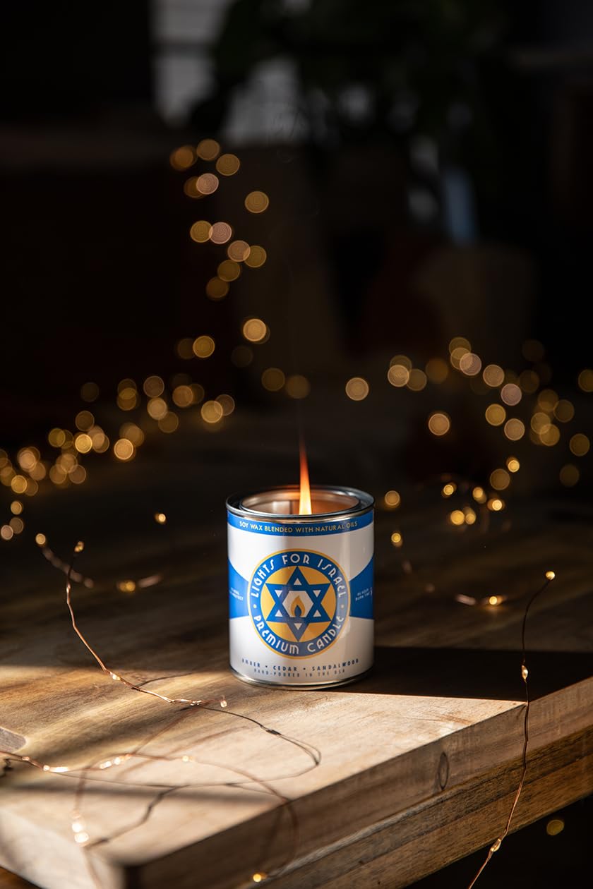 Vintage-inspired oil-can design Fury Bros. candle