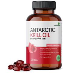 Bottle of Futurebiotics Antarctic Krill Oil 1000mg with Omega-3s