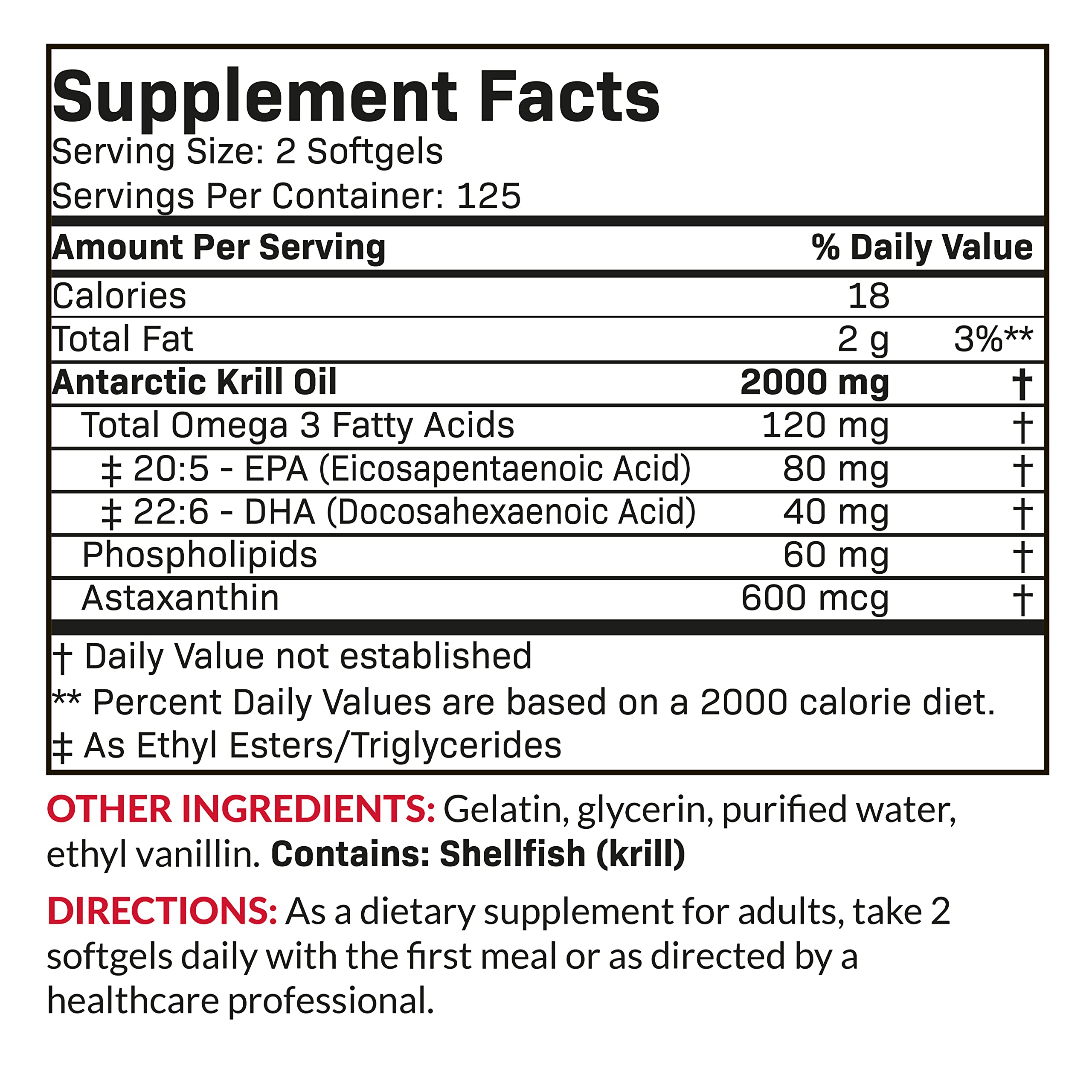 Lab-tested, Non-GMO Futurebiotics Krill Oil bottle on display