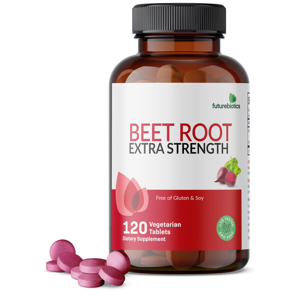 Futurebiotics Beet Root Extra Strength bottle front label