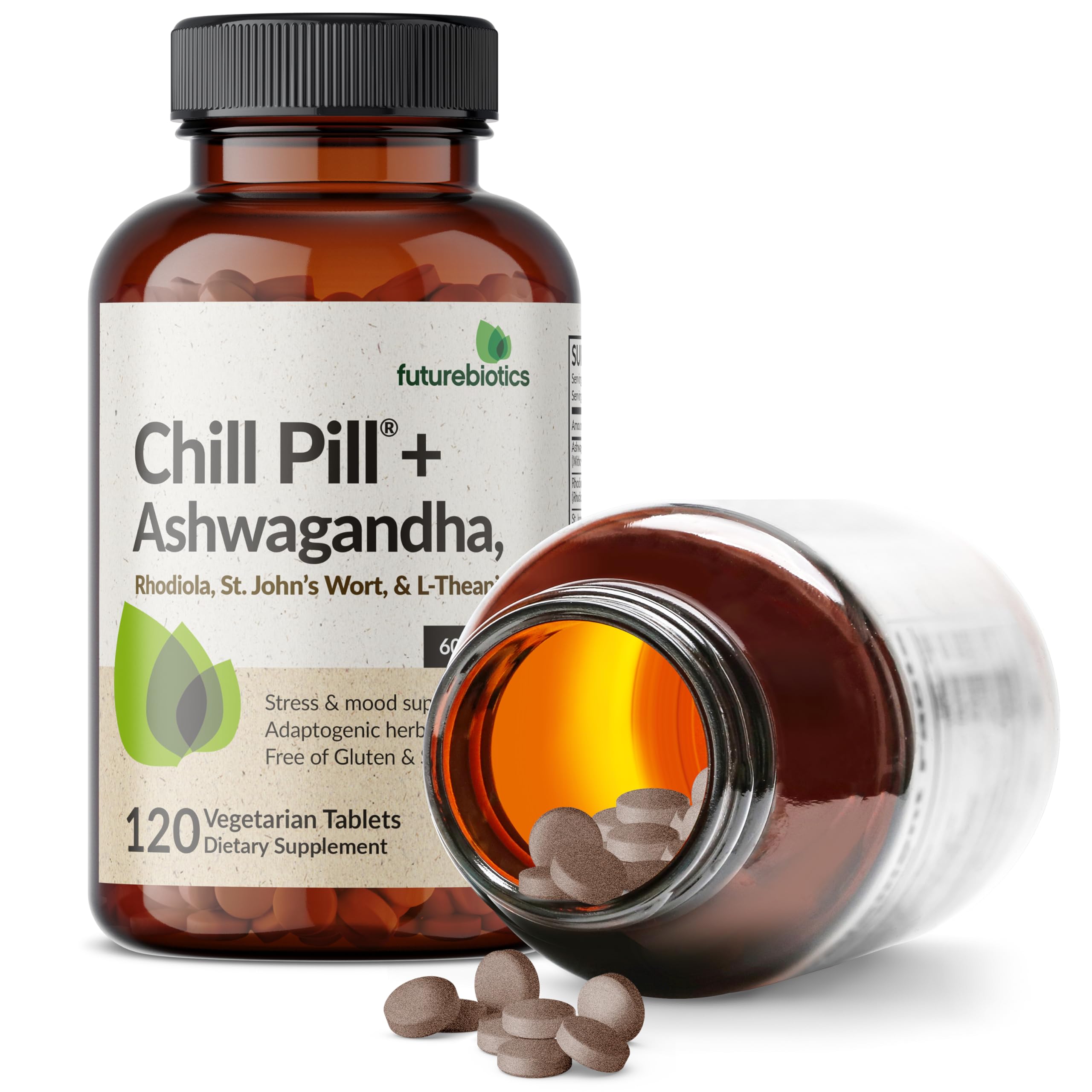 Vegan/Vegetarian friendly Chill Pill+ logo