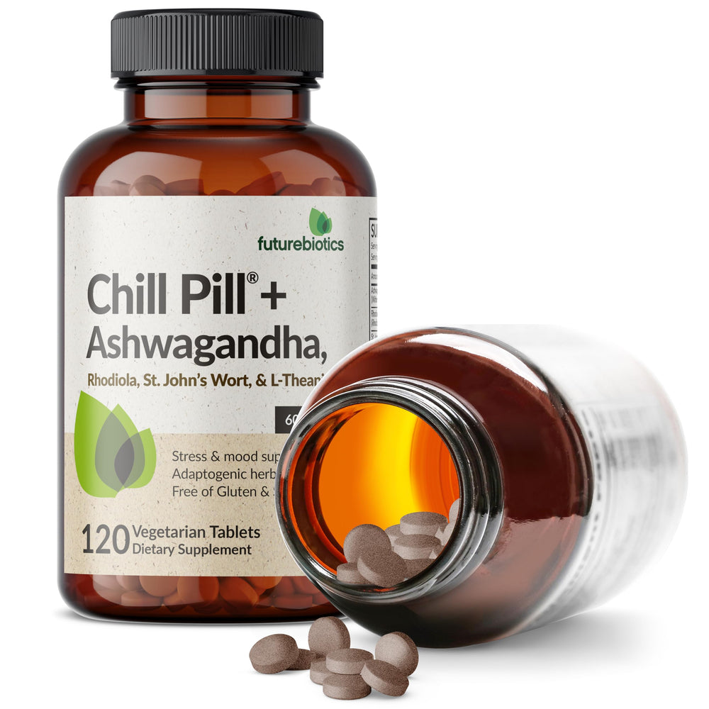 Vegan/Vegetarian friendly Chill Pill+ logo