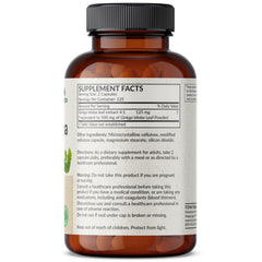 Close-up of FutureBiotics Ginkgo Biloba bottle
