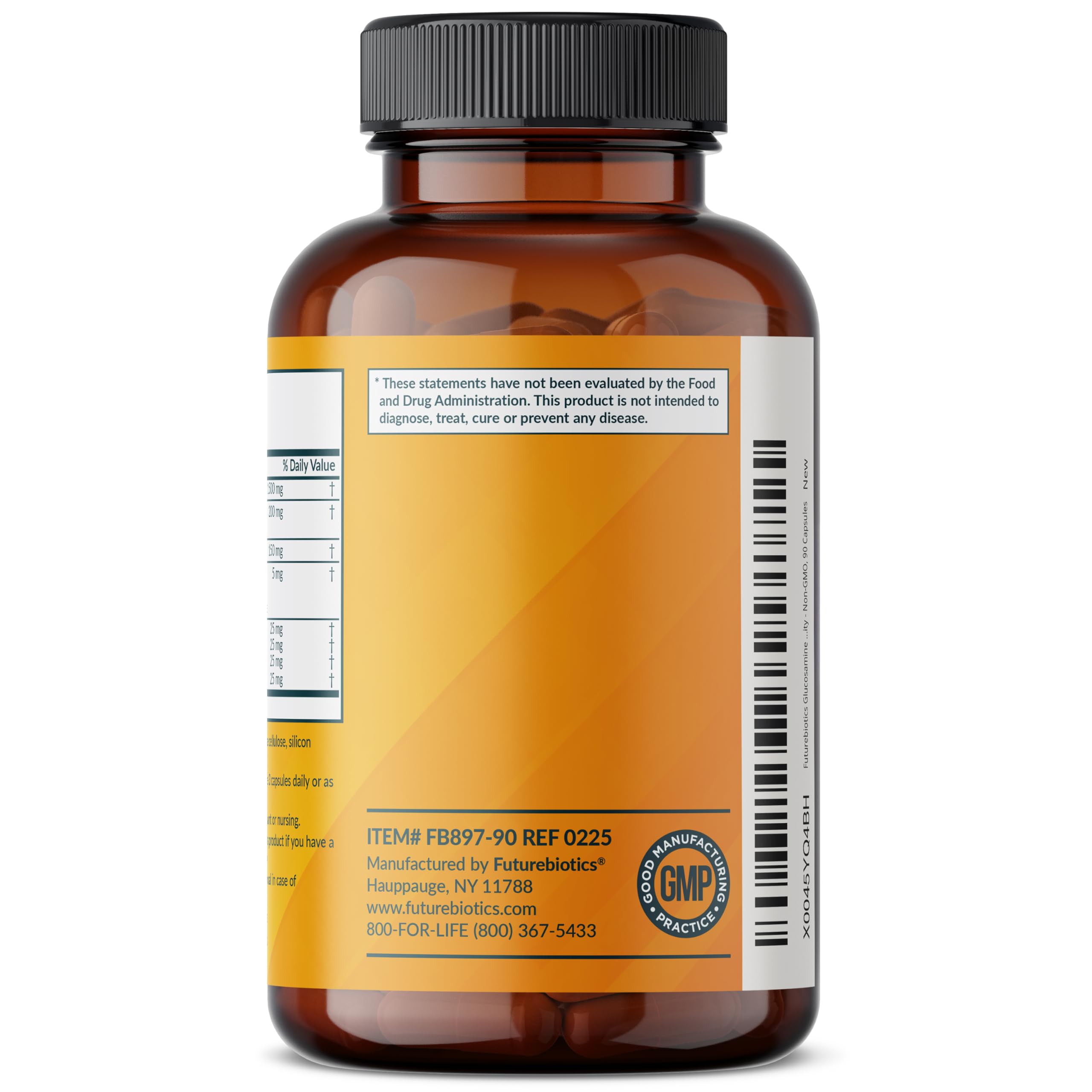 Product packaging with ingredients list