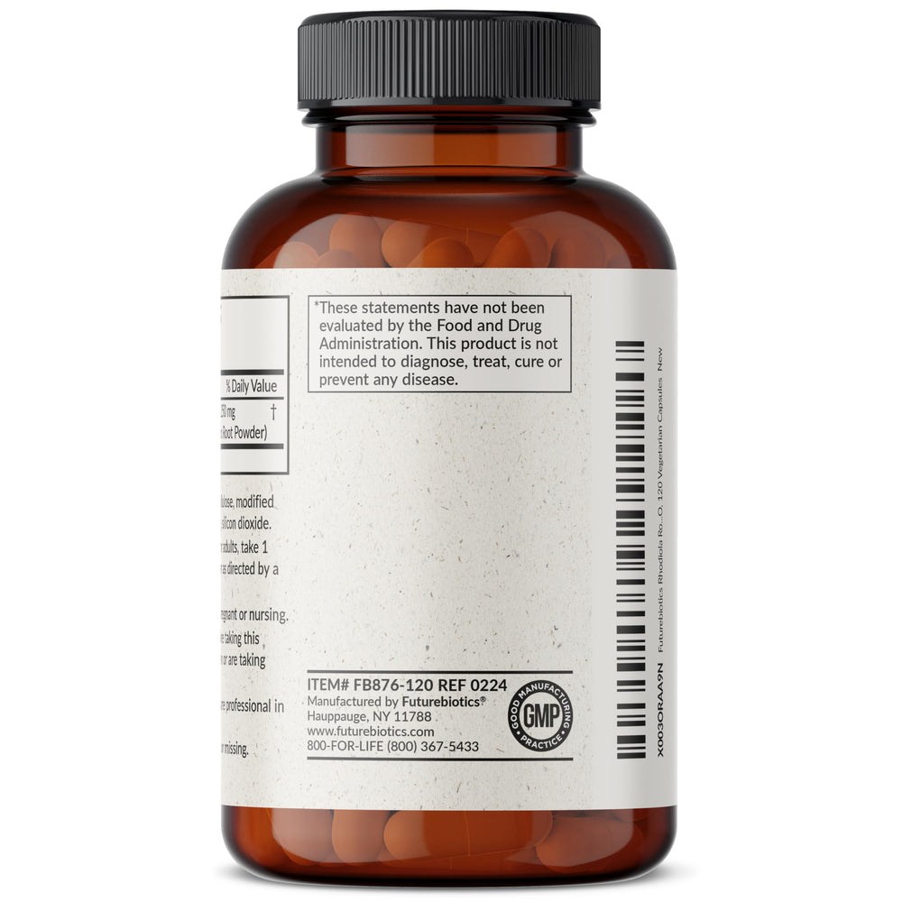 Futurebiotics Rhodiola Rosea 1000 mg product packaging and bottle